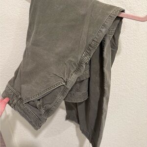 American Eagle Outfitters Olive Green 90s Boyfriend Cargo Pants